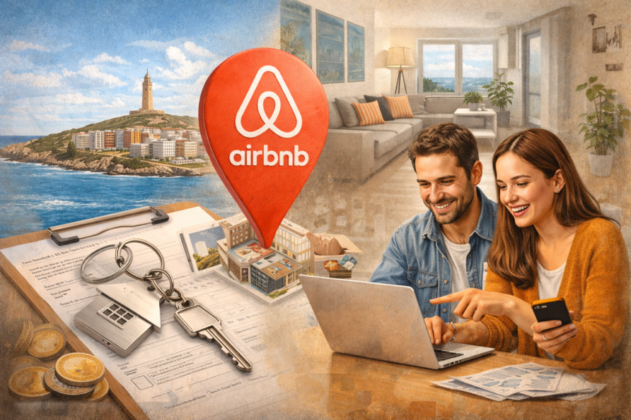 Cómo poner tu piso en Airbnb en A Coruña: guía paso a paso 2026